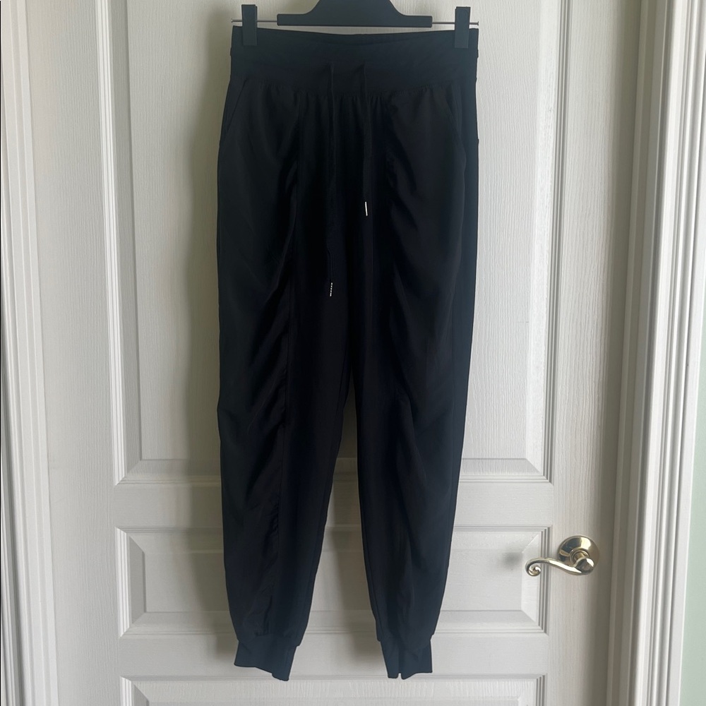 Black Ribbed Pants